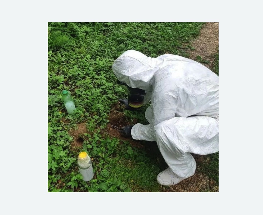 уничтожение кротов на участке в Свиблово города Москвы